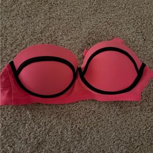 Neon Pink Bikini Top